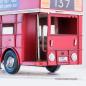 Preview: Handgefertigtes Modellauto / Metallfahrzeug Doppeldecker Bus London